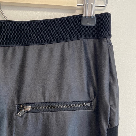 Shinestar Black Leather/ Spandex Leggings w/ Zippers - Picture 4 of 8